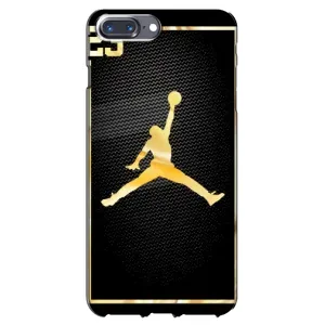 Силіконовый Чохол Nike Air Jordan на Айфон 7 Плюс (Джордан 23)