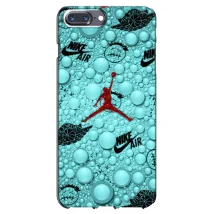 Силіконовый Чохол Nike Air Jordan на Айфон 7 Плюс (Джордан Найк)