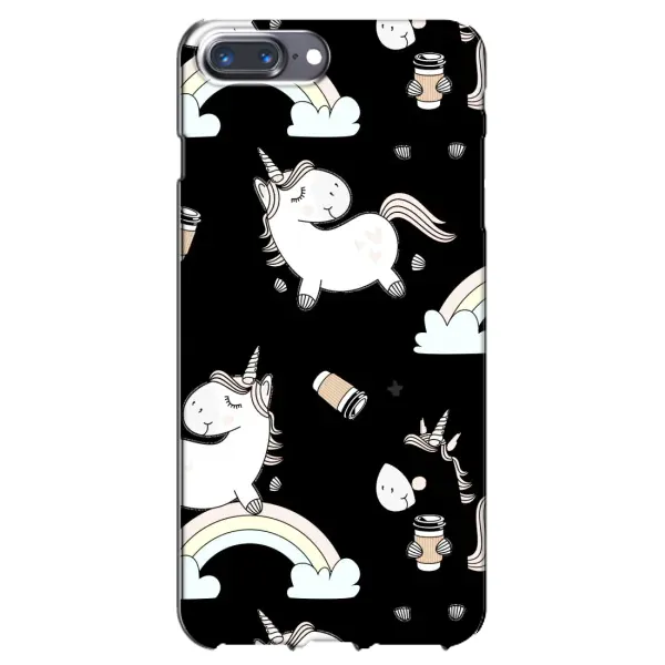 Чехол с рисунком «Единорог с кофе» для iPhone 7 Plus Чехол с рисунком «Единорог с кофе» для iPhone 7 Plus