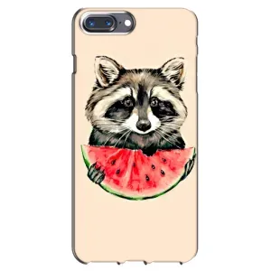 Силиконовый Чехол с Енотами на iPhone 7 Plus (Енот)