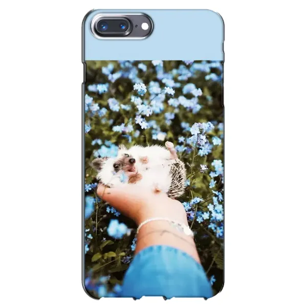 Чехол с рисунком «Ежик на руках» для iPhone 7 Plus