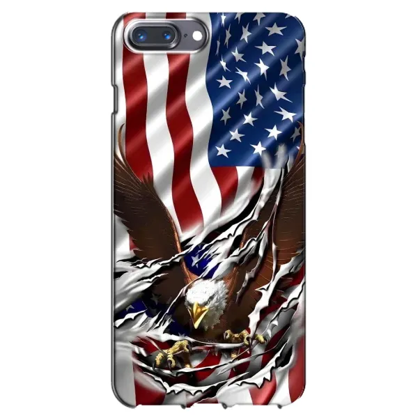 Чехол с рисунком «Флаг USA» для iPhone 7 Plus
