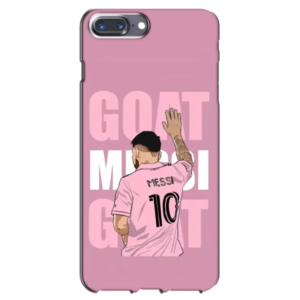 Чехол с рисунком «GOAT MESSI» для iPhone 7 Plus