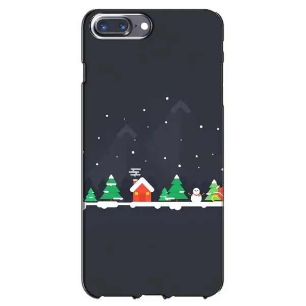 Чехол с рисунком «Город зимний» для iPhone 7 Plus Чехол с рисунком «Город зимний» для iPhone 7 Plus