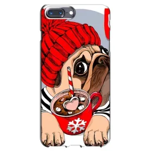 Бампер для iPhone 7 Plus с картинкой "Песики" (Грустная собака)
