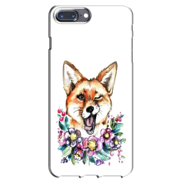 Чехол с рисунком «Хитрая лиса» для iPhone 7 Plus Чехол с рисунком «Хитрая лиса» для iPhone 7 Plus