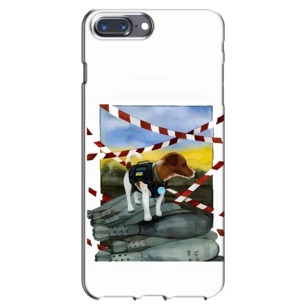 Чехол с рисунком «Храбрый Патрон» для iPhone 7 Plus Чехол с рисунком «Храбрый Патрон» для iPhone 7 Plus