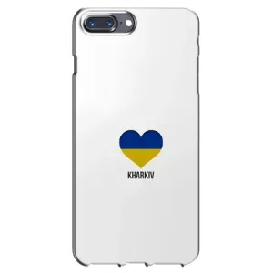 Чехлы силиконовые (Город Харьков) на Айфон 7 Плюс (Kharkiv)