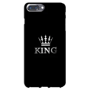 Чехол (Корона на чёрном фоне) для Айфон 7 Плюс (KING)