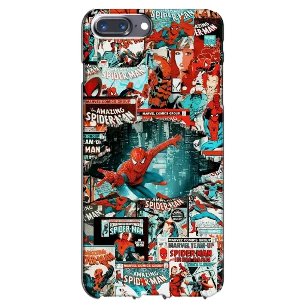 Чехол с рисунком «Комиксы Человек Паук» для iPhone 7 Plus Чехол с рисунком «Комиксы Человек Паук» для iPhone 7 Plus