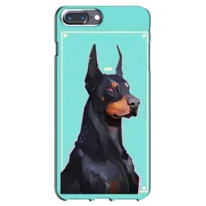 Чехол ДОБЕРМАН для iPhone 7 Plus (Король доберман)