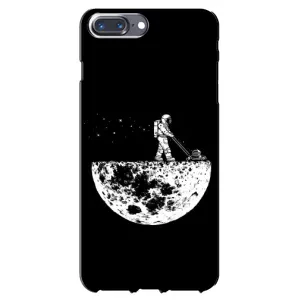 Силиконовый Чехол с принтом "Космонавты" на iPhone 7 Plus (Космонавт)
