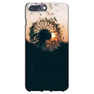Силиконовый Чехол с одуванчиками на iPhone 7 Plus (Красивый одуванчик)