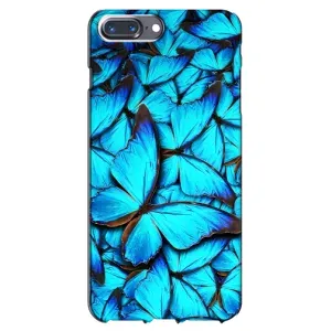 Силиконовый бампер с картинкой животных для iPhone 7 Plus (Крылья бабочек)