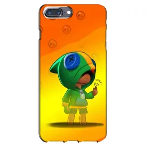 Чохол Бравл Старс для iPhone 7 Plus (LEON в кофті)