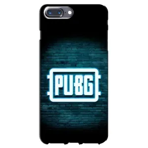 Чохол (TPU) з картинкою "Лого Пабг" на Айфон 7 Плюс (Лого PUBG)