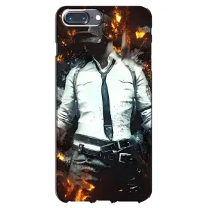Чохол з картинкою "Герой Pubg" на iPhone 7 Plus (Man Пубг)