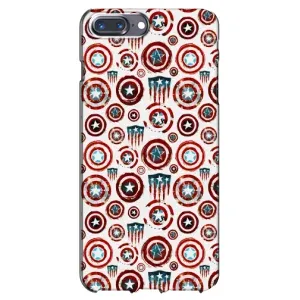 Чехол с Щитом Капитана Америки на iPhone 7 Plus (Марвел щиты)