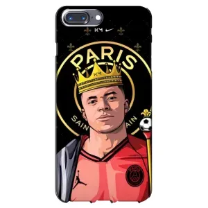 Чохол (TPU) з Футболістом на iPhone 7 Plus (Mbappe King)