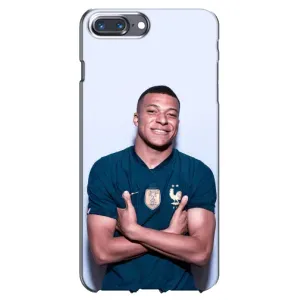 Чохол (TPU) з Футболістом на iPhone 7 Plus (Мбаппешичка)
