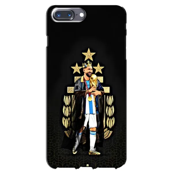 Чехол с рисунком «Месси король» для iPhone 7 Plus