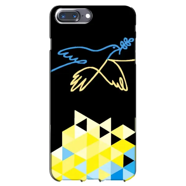 Чехол с рисунком «Мир для Украины» для iPhone 7 Plus