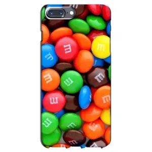 Чохол з зображенням смачної їжі для iPhone 7 Plus (Різнокольорові M&M'S)