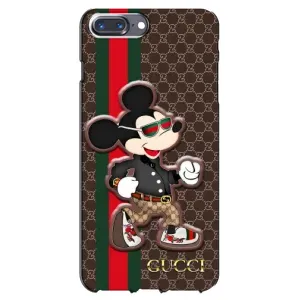 Чохли бренд ГУЧЧІ для iPhone 7 Plus (Маус Гуччи)