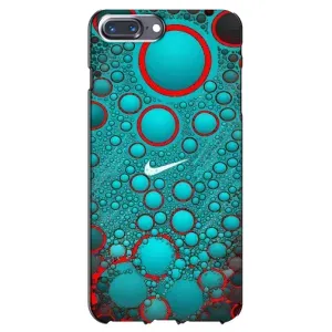 Силіконовый Чохол на iPhone 7 Plus з картинкою НАЙК (Найк зелений)