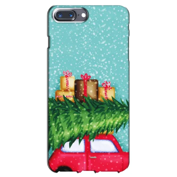 Чехол с рисунком «Новогодние подарки» для iPhone 7 Plus
