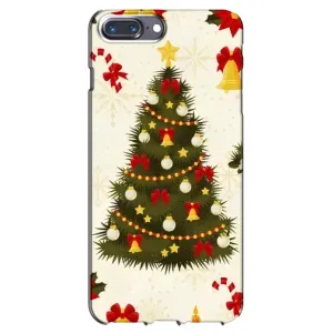 Чехол Новогодняя Елка на iPhone 7 Plus (Новогодний принт)
