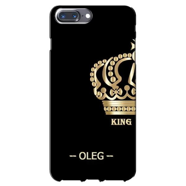 Чехол с рисунком «OLEG» для iPhone 7 Plus