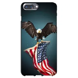 Чохол Прапор USA для iPhone 7 Plus (Орел і прапор)