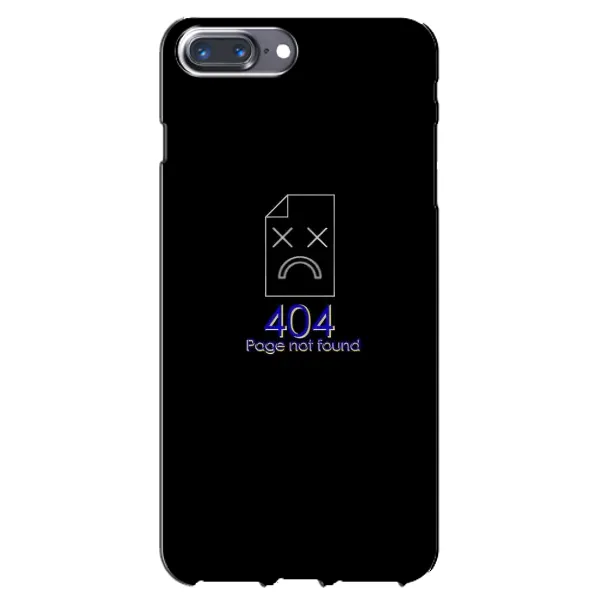Чохол з малюнком «Помилка 404» для iPhone 7 Plus Чохол з малюнком «Помилка 404» для iPhone 7 Plus