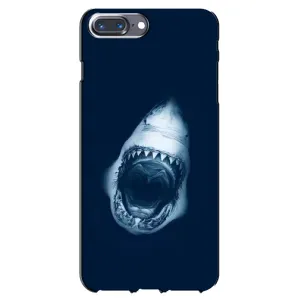 Силиконовый бампер с картинкой животных для iPhone 7 Plus (Пасть Акулы)