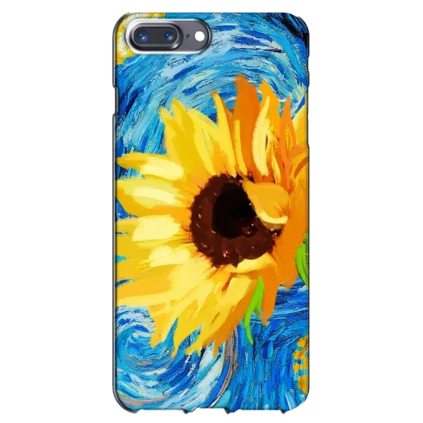 Чехол с рисунком «Подсолнух цветок» для iPhone 7 Plus
