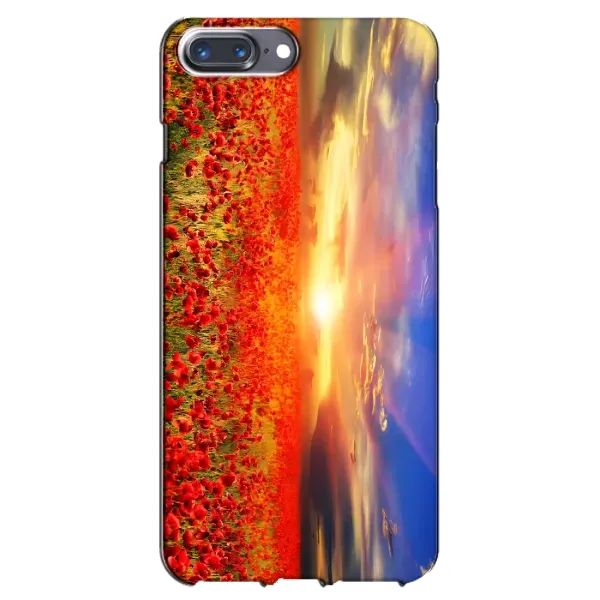 Чехол с рисунком «Поле тюльпанов» для iPhone 7 Plus