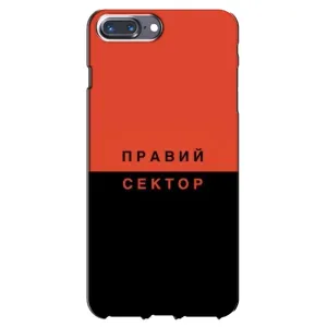 Чехлы УПА (Красно-Чёрный) на iPhone 7 Plus (Правый Серктор)