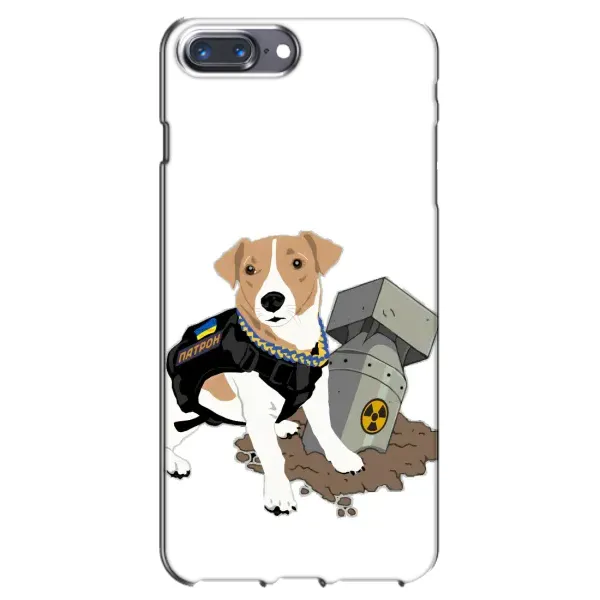 Чехол с рисунком «Пёс Патрон с ракетой» для iPhone 7 Plus Чехол с рисунком «Пёс Патрон с ракетой» для iPhone 7 Plus