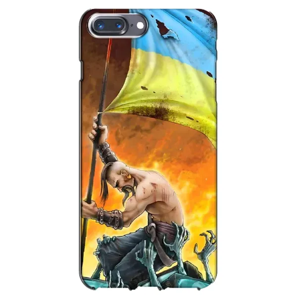 Чехол с рисунком «Сильный Козак» для iPhone 7 Plus Чехол с рисунком «Сильный Козак» для iPhone 7 Plus
