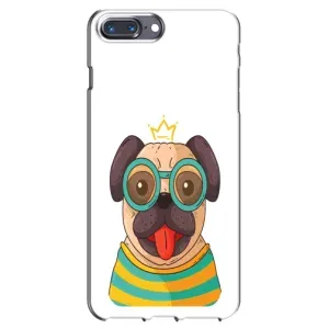 Бампер для iPhone 7 Plus с картинкой "Песики" (Собака Король)