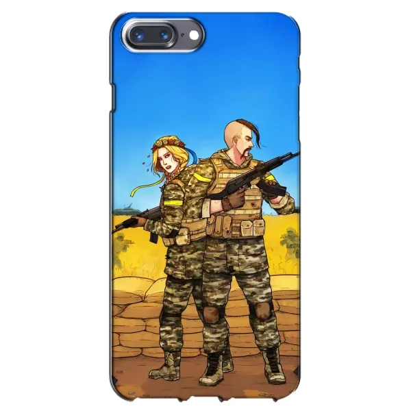 Чехол с рисунком «Солдаты ЗСУ» для iPhone 7 Plus Чехол с рисунком «Солдаты ЗСУ» для iPhone 7 Plus