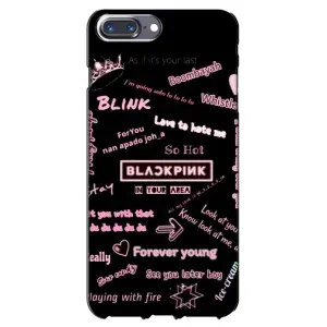 Чехлы с картинкой для iPhone 7 Plus (Стиль блэкпинг)