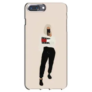 Силиконовый Чехол на iPhone 7 Plus с картинкой Стильных Девушек (Стильная)