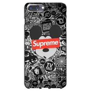 Чехол с рисунком «Supreme Маус» для iPhone 7 Plus