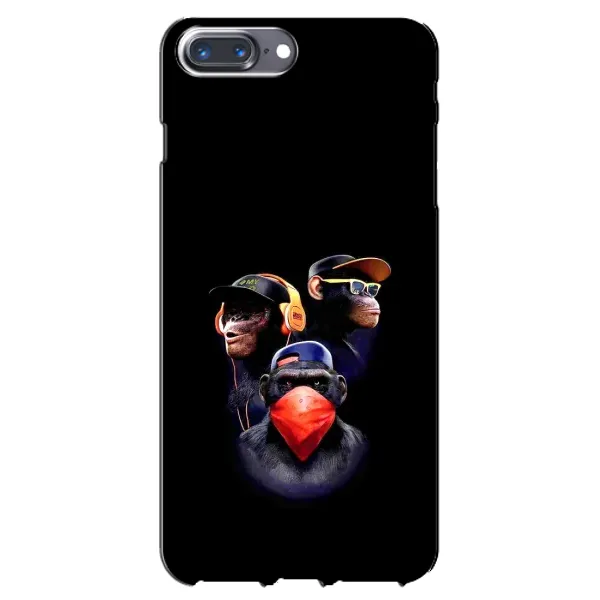 Чехол с рисунком «Три обезьяны» для iPhone 7 Plus Чехол с рисунком «Три обезьяны» для iPhone 7 Plus