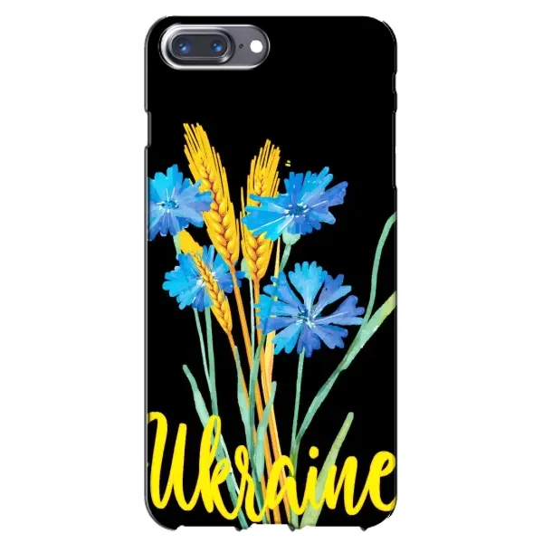Чехол с рисунком «Ukraine в цветочках» для iPhone 7 Plus