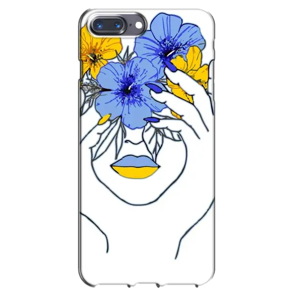 Чехол с рисунком «Украинка на всю голову» для iPhone 7 Plus