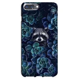 Силиконовый Чехол с Енотами на iPhone 7 Plus (В цветах)