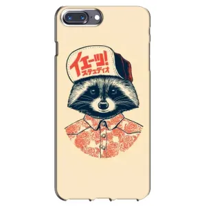 Силиконовый Чехол с Енотами на iPhone 7 Plus (В кепчику)